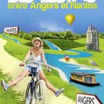 A tourist map of the Loire, between Angers and Nantes