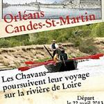 The Chavans crew sail down the Loire
