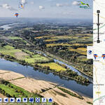 The Loire, from the Maine to the sea: aerial views