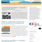 A website for the “Fleuves et Patrimoines” programme