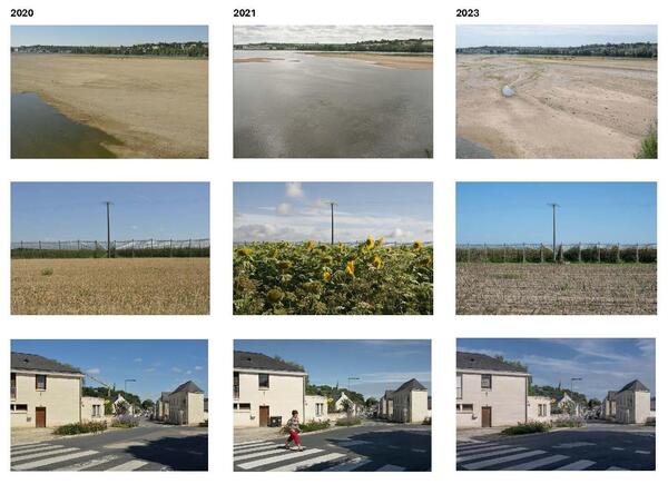 Reconductions photographiques en Val de Loire. Photos : Christophe Le Toquin et François Lechat