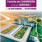 The département is making a gift of Chambord to inhabitants of Loir-et-Cher