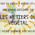 A comic book on horticultural professions in Anjou is planned for 2018