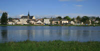 Bouchemaine, a village on the River Maine